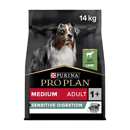 Сухий корм для собак Purina Pro Plan Medium з чутливим травленням (ягня) 14 кг (7613035214774) - мініатюра 3