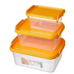 Набір контейнерів НАРОДНИЙ ПРОДУКТ 3шт 3пр. 3х1,6х0,85