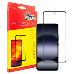 Скло захисне Dengos Full Glue Xiaomi Redmi Note 14S (black) (TGFG-392)