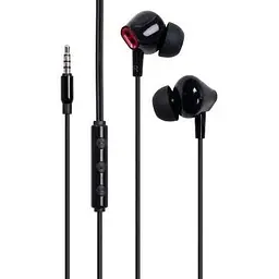 Навушники Vention Echo Lite 3.5mm In-Ear Wired Black (GBABAV)