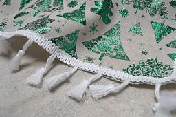 Скатертина Iris Home - New Year зелена 140*180 - мініатюра 6
