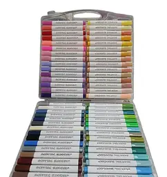 Маркери акрилові пігментні Water Color Pen 60 шт Фломастери художні для малювання з кейсом - мініатюра 5