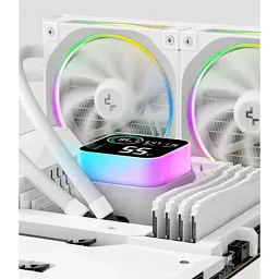Система рідинного охолодження Deepcool LQ360 Ultra ARGB WH (R-LQ360-WHASMC-G-1) - мініатюра 12