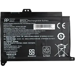 Акумулятор PowerPlant для ноутбуків HP Pavilion Notebook PC 15 (BP02XL) 7.7V 4400mAh (NB461349) - мініатюра 2