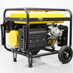 Бензиновий генератор BISON BS6500E 5.5 кВт, 25 л бак - мініатюра 6