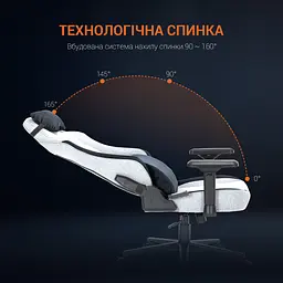 Ігрове крісло GamePro Linen fabric Dark grey (GC715DG) - мініатюра 16