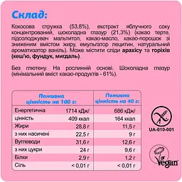 Уцінка. Набір шоколадних батончиків Fizi Guilty Pleasure Double Coco 10 шт.  - мініатюра 4