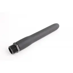 Силіконовий наконечник для анального душу Black Mont 5.9 Bum Douche Buddy 15 см (чорний) - мініатюра 2