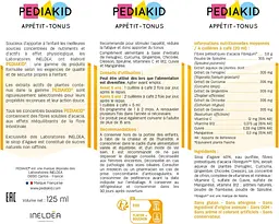 Сироп для відновлення апетиту Pediakid Appetit-Tonus 125 мл - мініатюра 2