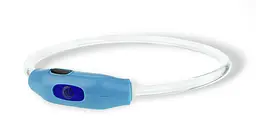 Світлодіодний (LED) нашийник Happet з USB для собак, блакитний, 40 см, S (LE08) - мініатюра 4