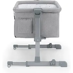 Приставне ліжечко-люлька Kinderkraft Neste Up Grey Light Melange світло-сіре (00000027309) - мініатюра 5