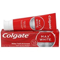 Зубна паста Colgate Max White Luminous відбілююча безпечна для емалі 75 мл - мініатюра 4