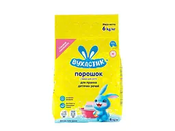 Пральний порошок ВУХАСТИК 6 кг Дитячий авт/ручн