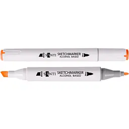 Набір спиртових маркерів Santi Professional SA-14 кіновар 6 шт. (390852)
