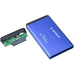 Зовнішня кишеня Gembird 2.5" USB3.0 Blue (EE2-U3S-2-B) - мініатюра 2