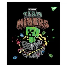 Набір зошитів для записів А5 Yes Minecraft Team 12 аркушів в клітку 10 шт. (767496) - мініатюра 5