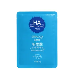 Тканинна маска для обличчя Bioaqua HA Hyaluronic Acid Water Get 25 мл