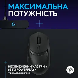 Мышка Logitech G309 Lightspeed Wireless/Bluetooth Black (910-007199) - миниатюра 7