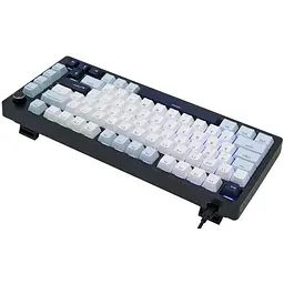 Ігрова механічна клавіатура Kondor Orion 2 / Дротове підключення / Cream Violet Switch / White Black - мініатюра 4