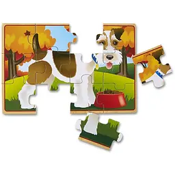 Пазл Melissa & Doug Домашні тварини набір з 4 пазлів в коробці (MD3790) - мініатюра 5