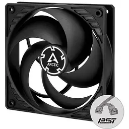 Вентилятор 120 мм Arctic P12 PWM PST CO чорний 120х120х25 мм PWM 200-1800 об/хв 4-pin (PWM, 40 см) подвійний