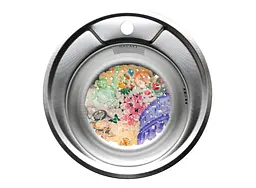 Кухонна мийка Romzha Sorin Mini Textura RO43433, Сірий - мініатюра 2