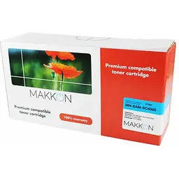 Картридж Makkon Samsung CLT-C406S (SC406S) 1k cyan (MN-SAM-SC406S)