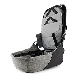 Рюкзак Mark Ryden для ноутбука 15.6 дюймів Safe MR5815ZS система антизлодій з USB портом Чорно-сірий - мініатюра 4