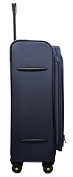 Валіза середня Worldline Airtex 616 жаккард-поліестер M Темно-синій - мініатюра 5