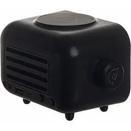 Бездротова зарядна станція-годинник TheGeneral RapidFlow Quick Charge чорна (40051519-01) - мініатюра 3