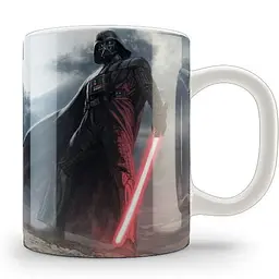 Кухоль GeekLand Зоряні війни Star Wars Дарт Вейдер SW.002.87 330 мл білий - мініатюра 2
