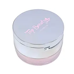 Пудра для обличчя матуюча сонцезахисна SPF30 Top Beauty, рожева - мініатюра 2
