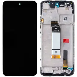 Дисплей Xiaomi Redmi Note 10 5G/Poco M3 Pro 5G чорний, з рамкою