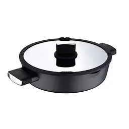 Сотейник з кришкою Bergner Ion plus 28 см (BG-35913-BK)