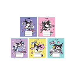 Зошит Kite Kuromi, 18 аркушів, лінія (HK25-237-2)