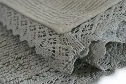 Килимок Irya - Polka yesil зелений 50x90 - мініатюра 4