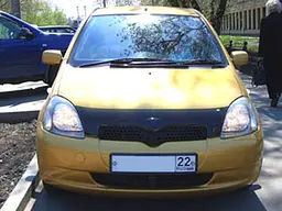 Дефлектор капоту мухобійка Toyota Yaris 1998-2005 (VITZ)
