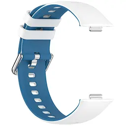 Ремінець ArmorStandart для Huawei Watch Fit 3 / 4 / 4 Pro White Blue (ARM89076) - мініатюра 4