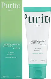 Зволожувальний крем з пантенолом Purito Seoul Mighty Bamboo Panthenol Cream 100 мл - мініатюра 2