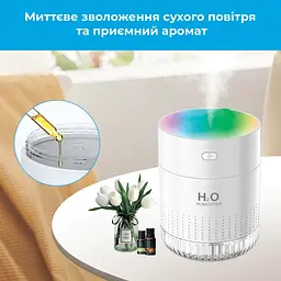 Зволожувач повітря Supretto з підсвічуванням Снігові гори 350 мл від USB 90650001 - мініатюра 2