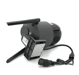 Видеокамера 4G Wi-Fi уличная с двумя объективами 2+2mpx YOSO YOIPC41D4MP50 PTZ 2.8mm V380 - мініатюра 2