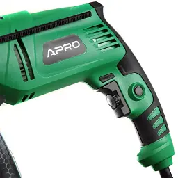 Дриль ударний електричний Apro 13/1000 з регулюванням обертів 30412 - мініатюра 7