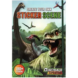 Стікербук Creative Craft Group Dinosaur Expedition 6 аркушів (961027)