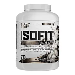 Ізолят Сироваткового Протеїну з ЕАА та ВСАА Isofit - 70 порцій Печиво-Крем