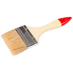 Пензель малярський плоский Mastertool стандарт 3" (в упаковці 6 шт.)
