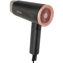 Фен для волосся Rotex RFF186-V Future Care 1800 Вт Чорний - мініатюра 2