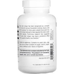 Яблучний cідровий оцет Source Naturals Apple Cider Vinegar 180 таблеток - мініатюра 2