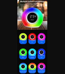 Портативная колонка, часы, будильник Kisonli Q6B Bluetooth 3600mAh 5Вт - мініатюра 8