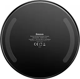 Бездротовий зарядний пристрій Baseus Simple Crystal (CCALL-AJK01) 10W - мініатюра 3