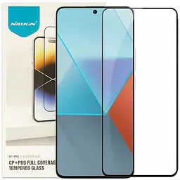 Захисне скло Nillkin (CP+PRO) для Xiaomi Poco X6 / Note 13 Pro 4G/5G / 14s Чорний